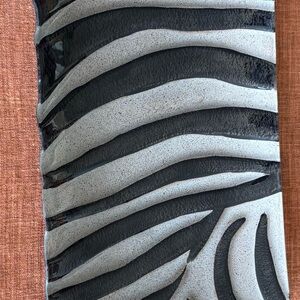Zebra Stripe Decorative Tray